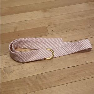 Ralph Lauren seersucker belt